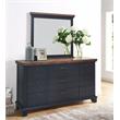 Pemberly Row Chocolate and Honey Brown Queen 4-Piece Bedroom Set