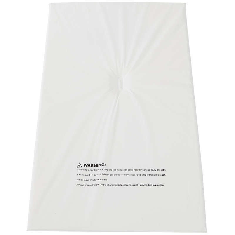 Pemberly Row Water-resistant Vinyl Covered Changing Pad in White