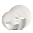 Pemberly Row Porcelain Dinnerset 16 Piece in Coupe Diamond Confetti