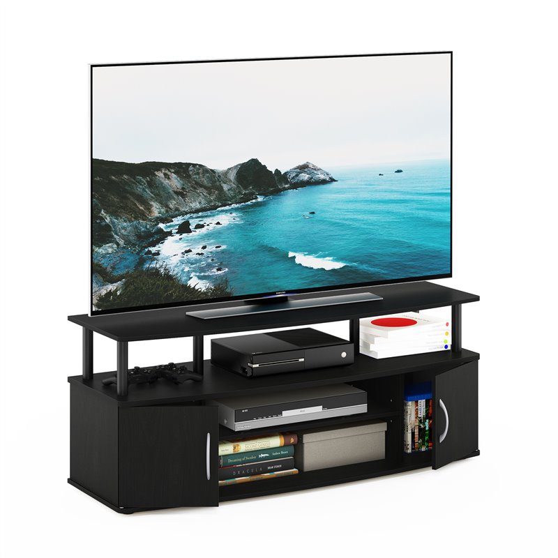 Pemberly Row Wood Large Entertainment Center for TV up to 55