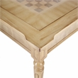 Pemberly Row Contemporary Antique Beige Multi-Game Card Table