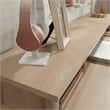 Pemberly Row Engineered Wood Organizer Hutch in Natural Maple Finish