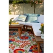 Pemberly Row 10' x 14' Multicolor Fabric Farmhouse Area Rug (10' x 14')