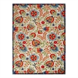 Pemberly Row 10' x 14' Multicolor Fabric Farmhouse Area Rug (10' x 14')