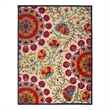 Pemberly Row 9' x 12' Red/Multi Outdoor Indoor/Outdoor Rug Polypropylene