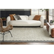Pemberly Row 10' x 14' Charcoal Fabric Modern Indoor/Outdoor Area Rug