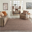 Pemberly Row 10' x 14' Natural Fabric Indoor Modern Area Rug