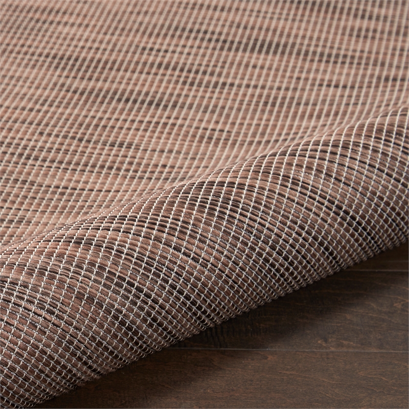 Pemberly Row 10' x 14' Natural Fabric Indoor Modern Area Rug