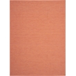Pemberly Row Contemporary 10' x 14' Terracotta Fabric Modern Area Rug