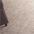 Pemberly Row 6' x 9' Beige Fabric Modern Indoor/Outdoor Area Rug