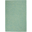 Pemberly Row Contemporary 5' x 7' Blue Green Fabric Modern Area Rug