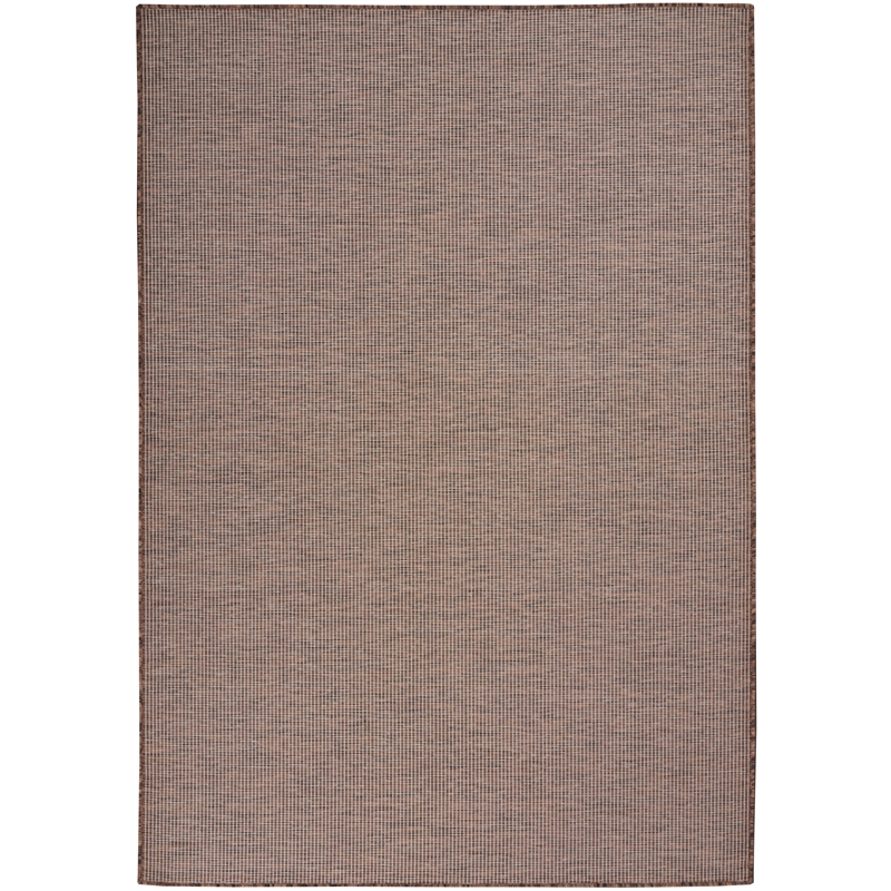 Pemberly Row Contemporary 5' x 7' Natural Fabric Modern Area Rug