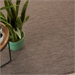 Pemberly Row Contemporary 5' x 7' Natural Fabric Modern Area Rug