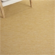 Pemberly Row 9' x 12' Yellow Modern Indoor/Outdoor Rug Polypropylene