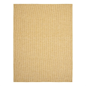 Pemberly Row 9' x 12' Yellow Modern Indoor/Outdoor Rug Polypropylene