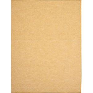 Pemberly Row Contemporary 7' x 10' Yellow Fabric Modern Area Rug