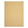 Pemberly Row Contemporary 7' x 10' Yellow Fabric Modern Area Rug