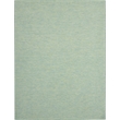 Pemberly Row Contemporary 8' x 10' Blue Green Fabric Modern Area Rug