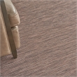 Pemberly Row Contemporary 8' x 10' Natural Fabric Modern Area Rug