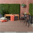 Pemberly Row Contemporary 8' x 10' Natural Fabric Modern Area Rug