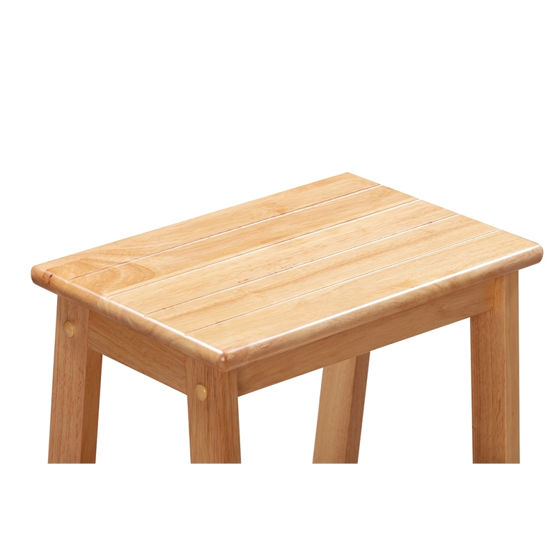 Pemberly Row Contemporary Wood Folding 24.5