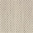Pemberly Row Contemporary 9' x 12' Ivory Silver Fabric Modern Area Rug