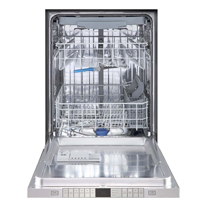 Pemberly Row 24 in. Stainless Steel Top Control Dishwasher Panel Ready
