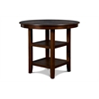 Pemberly Row Contemporary 5-Piece Transitional Wood Dining Set in Cherry