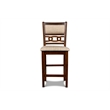 Pemberly Row Contemporary 5-Piece Transitional Wood Dining Set in Cherry