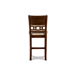 Pemberly Row Contemporary 5-Piece Transitional Wood Dining Set in Cherry