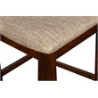Pemberly Row Contemporary 5-Piece Transitional Wood Dining Set in Cherry