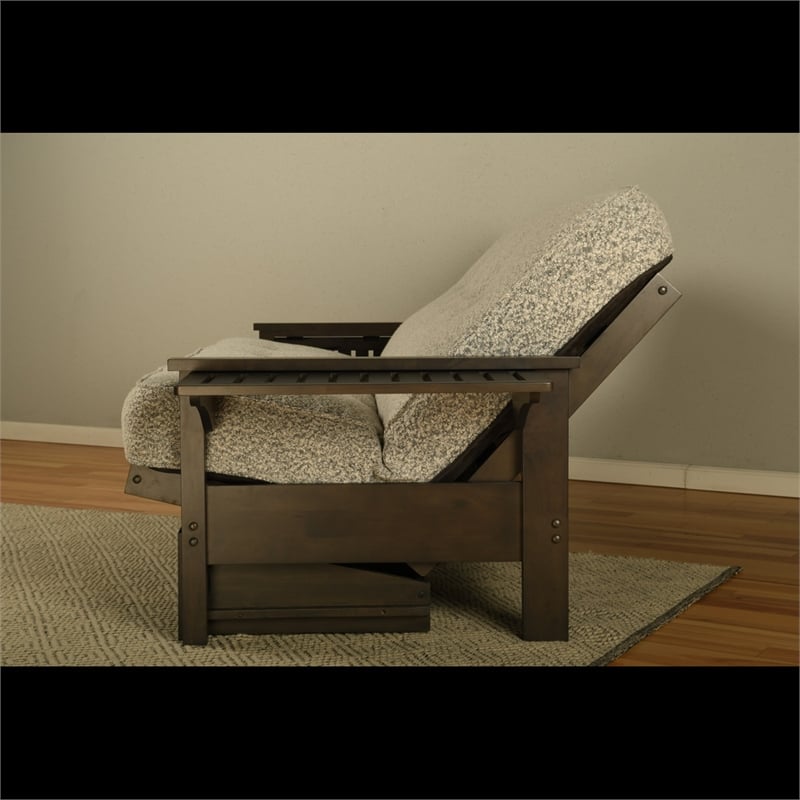 Pemberly Row Sofa Sleeper Includes Storage and Canton Gray Mattress