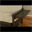 Pemberly Row Sofa Sleeper Includes Storage and Canton Gray Mattress