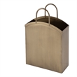 Pemberly Row Contemporary Rectangular Metal Magazine Basket - Metalworks