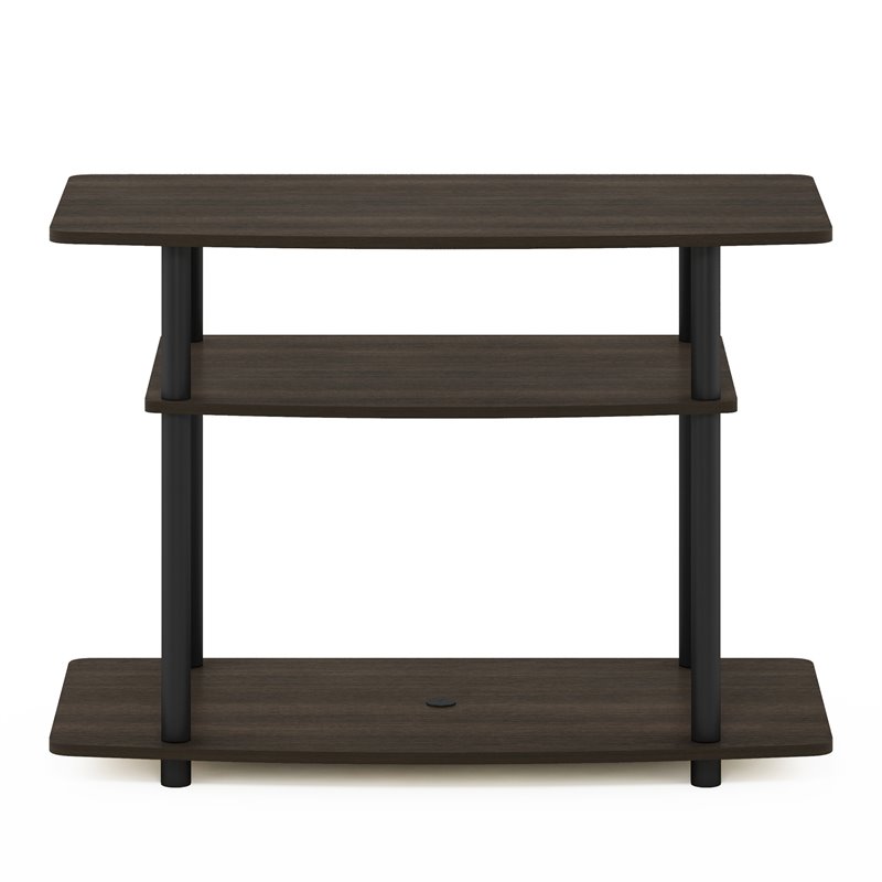 Pemberly Row Turn-N-Tube Wood TV Stand for TV up to 32