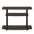 Pemberly Row Turn-N-Tube Wood TV Stand for TV up to 32