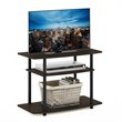 Pemberly Row Turn-N-Tube Wood TV Stand for TV up to 32