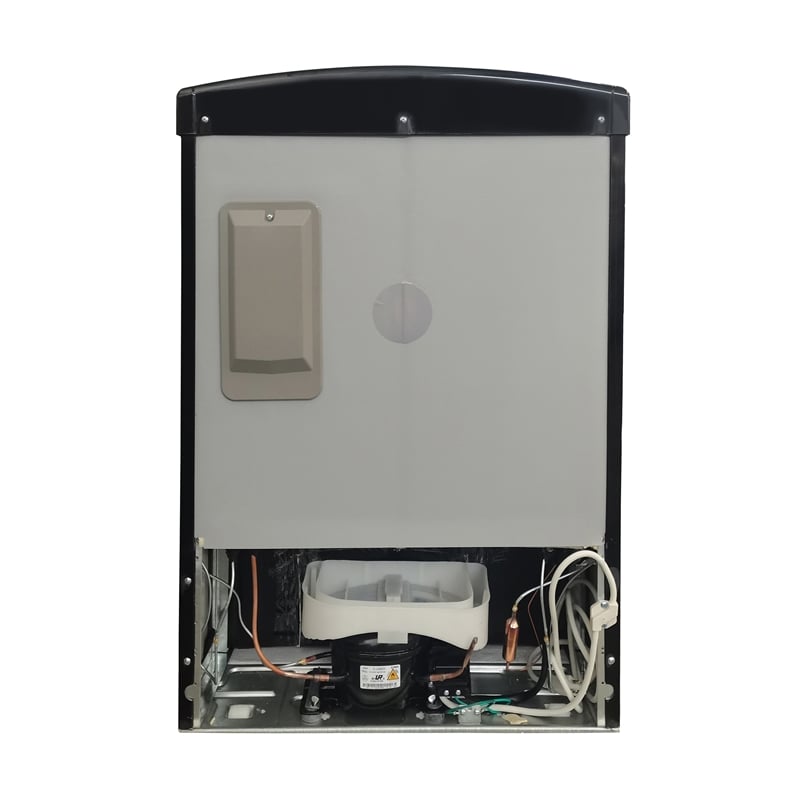 Pemberly Row 3.2 cu. ft. Convertible Freezer-Refrigerator Frost Free in Black