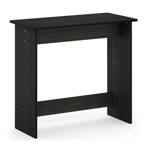 Pemberly Row Contemporary Engineered Wood Simplistic Study Table in Espresso