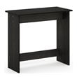 Pemberly Row Contemporary Engineered Wood Simplistic Study Table in Espresso
