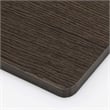 Pemberly Row Engineered Wood Coffee Table with Bin Drawer in Dark Brown/Black