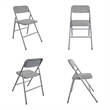 Pemberly Row 5-Piece Folding Fabric Dining Set & 34