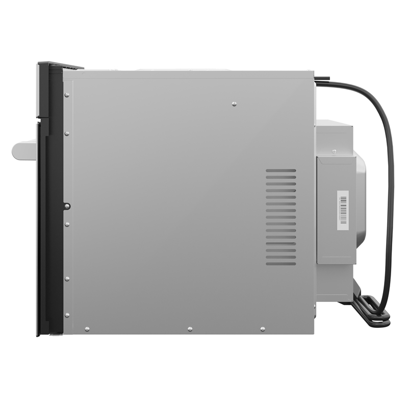 Pemberly Row 24 in. Stainless Steel Convection Oven with Microwave 1.5 cu. ft.