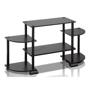 Pemberly Row Turn-N-Tube TV Entertainment Center for TV up to 25&quot in Espresso