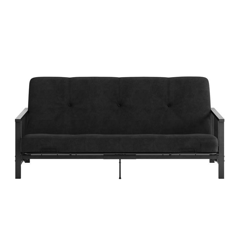 Pemberly Row Full Metal Arm Futon with 6