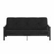 Pemberly Row Full Metal Arm Futon with 6