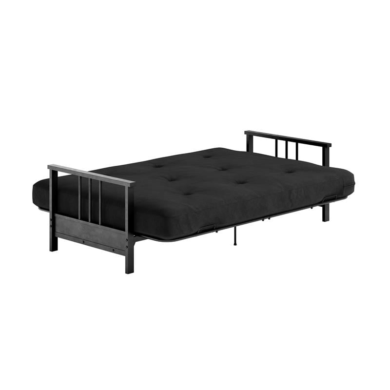 Pemberly Row Full Metal Arm Futon with 6