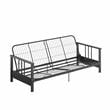 Pemberly Row Full Metal Arm Futon with 6