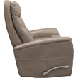 Pemberly Row Traditional Linen Fabric Brown Swivel Glider Recliner (Two Pack)