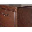 Pemberly Row Traditional 4-Drawers Wood Filing Cabinet Office Storage in Brown